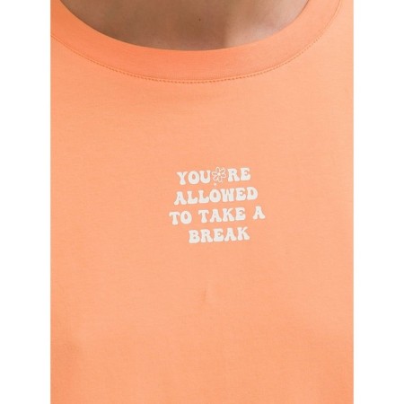 Female T -shirt, size 46, orange color-4