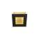 Wall lamp Mantra Dalia, Led, 840lm, 3000k, 140x63x140 mm, black color