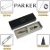 Ballpoint Parker Im Core K321 Brushed Metal GT M, Brass Boil, Blue Ink