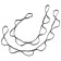 Sangh yoga hammock, 250x150 cm, green color
