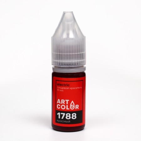 Dyes Gel Art Color Electric Red 10ml