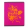 A notebook of 48 sheets in the cage "neon spray", cover coated cardboard, selective varnish, unit 60 g/m2, 5v mix