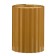 Border tape, 0.2 × 9 m, thickness 0.6 mm, plastic, corrugation, beige, Greengo