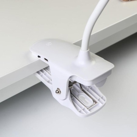 Table sensory lamp 16109/1 LED 4W USB AKB 3000/6000k white 9.5x12x44 cm Risalux-2
