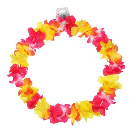 Hawaiian necklace "petals", Mix colors-2