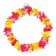 Hawaiian necklace "petals", Mix colors