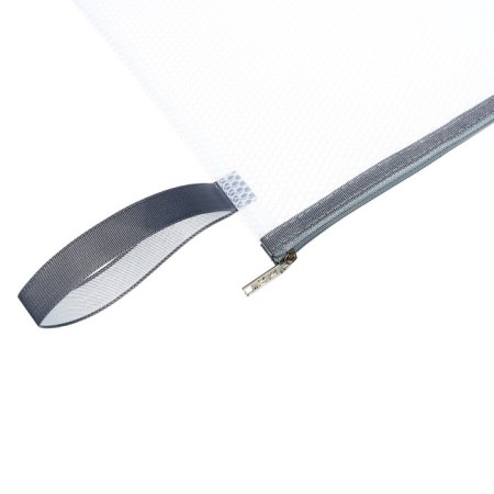 Lightning folder with a4 format, with a pen, water-repellent, 350 md, gray-2
