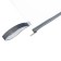 Lightning folder with a4 format, with a pen, water-repellent, 350 md, gray