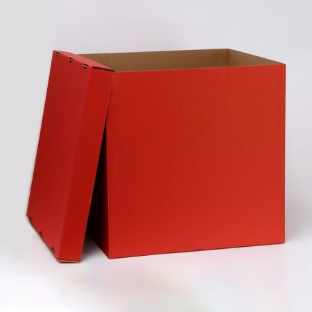 Box for balloons, red, 60 x 60 x 60 cm-3