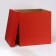 Box for balloons, red, 60 x 60 x 60 cm