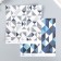 Scrapbooking paper bilateral "Scandinavia" density 180 grams 15.5x17 cm