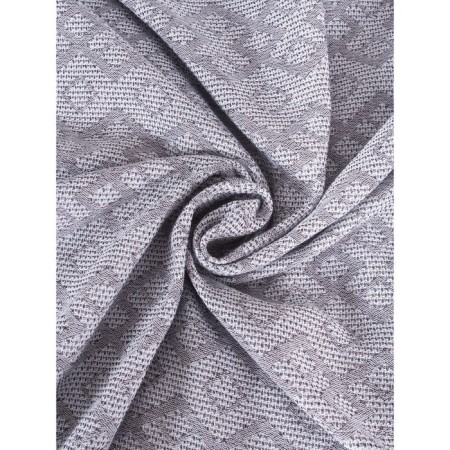 Waffle veil with fringe "Romb", size 150x200 cm-2