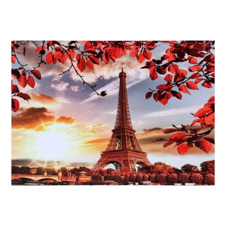 Picture on the canvas "Sunset in Paris" 50*70 cm