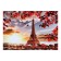 Picture on the canvas "Sunset in Paris" 50*70 cm