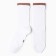 Women's socks, white color, size 25 -27