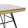 Coffee table Vetle, 800 × 400 × 400 mm, beige color / black