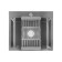 Moika Fabia Profi, 50x45 cm, cut, s = 3.0 and 0.8 mm, siphon with overflow + basket