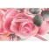 Interior plastic sticker "Flamingo with roses on the tail" 50x70 cm