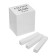 Small white Calligrata, in a set of 20 pieces, square