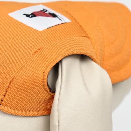 Cap for dogs, s (22-34 cm), orange-3