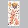 Stick plastic Interior color "Squirrel and pumpkin" 54x27 cm