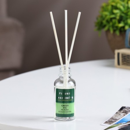 Aromatic diffuser "Fleurs", 30 ml, Green Fig-1