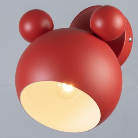 Bra "Barney" E27 40W Red 20x20x20cm-1