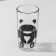 A high glass for milk "Panda", 230 ml