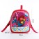Baby backpack on lightning, pink color