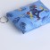 Monetnik's wallet with a zipper, color mix
