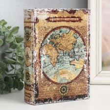 Broke-book wood, leatherette 