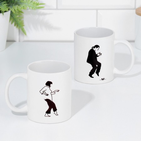 A set of mugs for two, sublimation "perfect pair", 2 circles, 320 ml-3