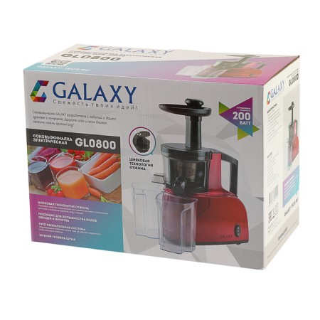 Sokovyshkalok Galaxy Gl 0800, 200 watts, 0.92 l, reverse, red-6