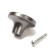 Handle button Cappio PK111, D = 38 mm, plastic, color graphite