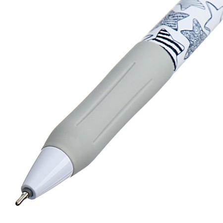 Automatic ballpoint handle 0.7mm blue oil, vinson, razin. Keep. (barcode on a piece) 10534-3