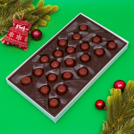 Chocolate set "New Year's Present", Red Penal 230 g-1