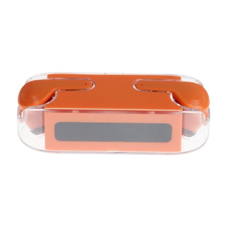 Wireless headphones KM12, TWS, inserts, BT 5.0, 30/200 mAh, transparent, orange-3