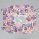 Gift box, packaging, "peonies", 32 x 24 x 9 cm