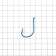 The hook Owner Pint Hook Blue No. 2, 9 pcs.