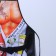 Apron Textile "Black Belt on Dumplings"