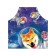 Apron of a kitchen with a photo print "Dogs in space", adjustable, size OS