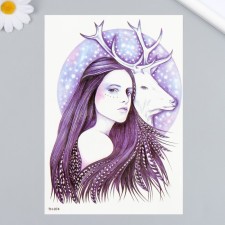 Tattoo on the body color 