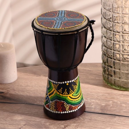Souvenir musical instrument "Different drum -jambe" 13x13x24 cm, mix-2