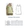 Female suit, size 56, green color