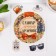 Waffle pictures edible to the "best man" for cupcakes, cake, 1 sheet A4