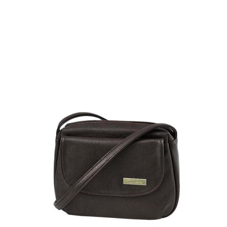 Bag Women's claim, lightning, brown color