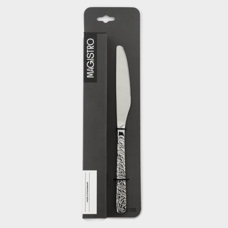 A set of stainless steel knife magistro "olin", length 22.7 cm, 6 pcs-4