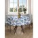 The tablecloth "Field of cornflowering", round, Saten, d = 150 cm