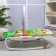 Swear-rocking chair for newborns "Pets", game arc, removable toys mix