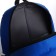 School backpack, 2 lightning departments, 3 pockets, black/blue color